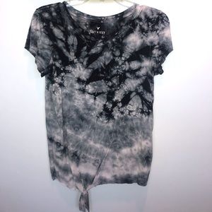 american eagle tye dye top